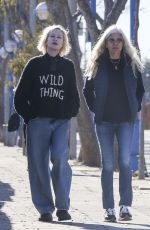 MELANIE GRIFFITH and a Friend Walking Around West Hollywood 01/14/2025