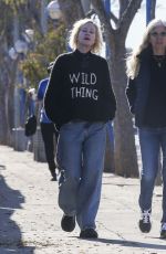 MELANIE GRIFFITH and a Friend Walking Around West Hollywood 01/14/2025