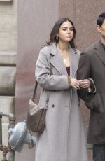 MELISSA BARRERA Film Scenes for New TV Series Copenhagen 01/13/2025