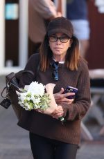 MELISSA RIVERS and Steve Mitchel Out Shopping at Brentwood Country Mart 01/10/2025