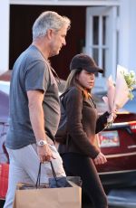 MELISSA RIVERS and Steve Mitchel Out Shopping at Brentwood Country Mart 01/10/2025