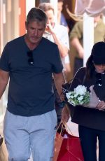 MELISSA RIVERS and Steve Mitchel Out Shopping at Brentwood Country Mart 01/10/2025