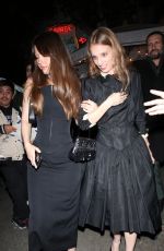 MIA GOTH Leaves W Magazine Best Performances Party at Chateau Marmont 01/04/2025