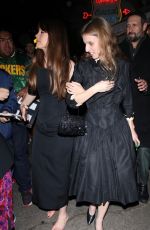 MIA GOTH Leaves W Magazine Best Performances Party at Chateau Marmont 01/04/2025