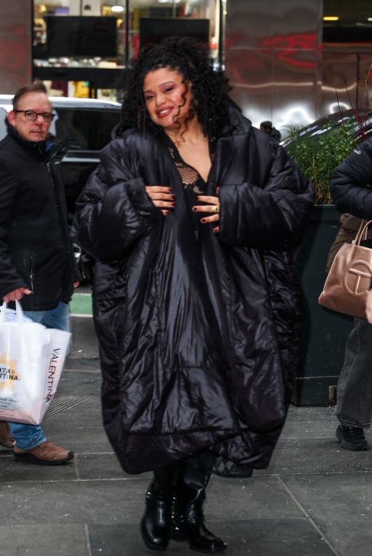 MICHELLE BUTEAU Arrives at Today Show in New York 01/06/2025