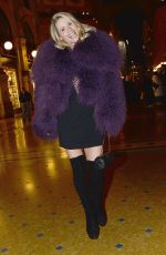 MICHELLE HUNZIKER Arrives to Celebrates Her 48th Birthday at Savini Restaurant in Milan 01/24/2025