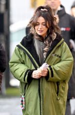 MICHELLE KEEGAN on the Set of Brassic in Manchester 01/08/2025