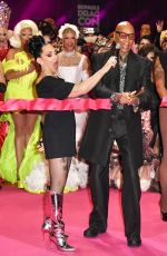 MICHELLE VISAGE at Ceremonially Cut Ribbon to Officially Open DragCon UK 2025 in London 01/09/2025
