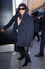 MICHELLE YEOH Arrives at Empire State Building in New York 01/24/2025
