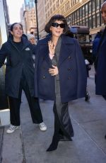 MICHELLE YEOH Arrives at Empire State Building in New York 01/24/2025
