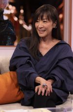 MICHELLE YEOH at Good Morning Britain TV Show in London 01/21/2025