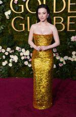 MIKEY MADISON at 82nd Annual Golden Globes Awards in Beverly Hills 01/05/2025