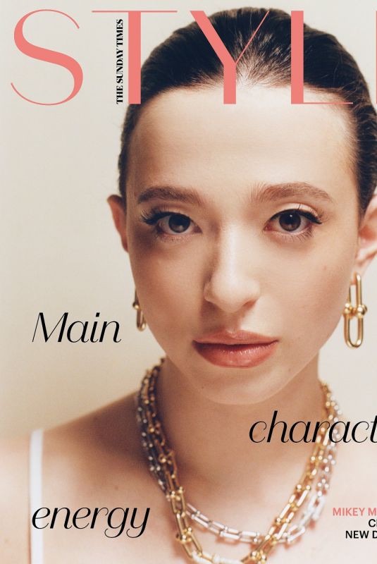 MIKEY MADISON for The Sunday Times Style, January 2025