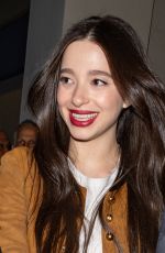 MIKEY MADISON Leaves Writers Guild Theater in Beverly Hills 01/29/2025