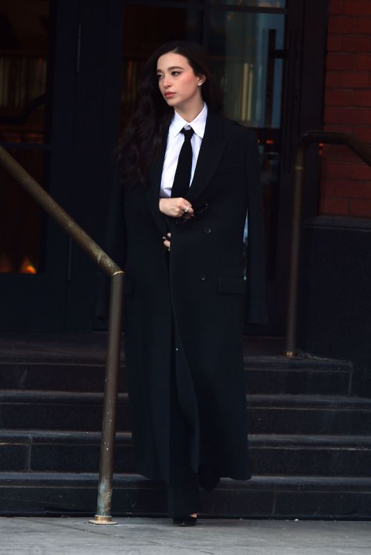 MIKEY MADISON Out and About in New York City 01/23/2025