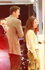 MILA KUNIS and Ashton Kutcher Arrives at Soho House for Lunch 01/15/2025