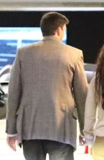 MILA KUNIS and Ashton Kutcher Arrives at Soho House for Lunch 01/15/2025
