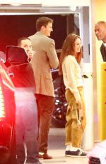MILA KUNIS and Ashton Kutcher Arrives at Soho House for Lunch 01/15/2025