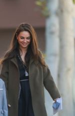 MILA KUNIS and Ashton Kutcher Leaves Temple Emanuel of Beverly Hills 01/18/2025