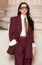 MILENA SMIT at Saint Laurent Menswear Fall-Winter 2025/2026 Show at Paris Fashion Week 01/28/2025