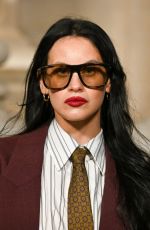 MILENA SMIT at Saint Laurent Menswear Fall-Winter 2025/2026 Show at Paris Fashion Week 01/28/2025