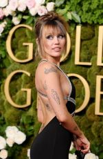 MILEY CYRUS at 82nd Annual Golden Globes Awards in Beverly Hills 01/05/2025