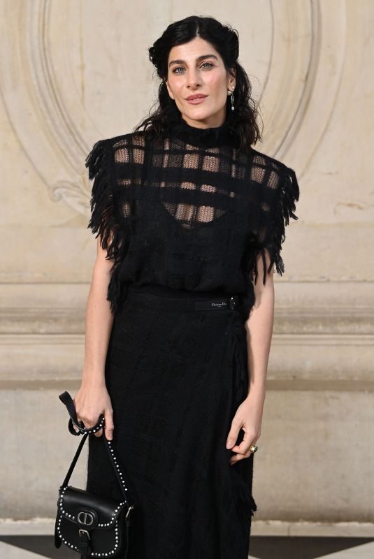 MINA KAVANI at Christian Dior Haute Couture Show at Paris Fashion Week 01/27/2025