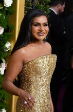 MINDY KALING at 82nd Annual Golden Globes Awards in Beverly Hills 01/05/2025