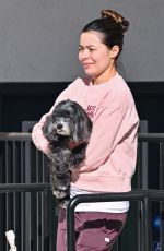 MIRANDA COSGROVE and Her Pup Penelope Visit The Vet 01/21/2025