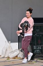 MIRANDA COSGROVE and Her Pup Penelope Visit The Vet 01/21/2025