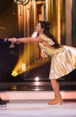 MOLLIE PEARCE at Dancing on Ice, Series 17, Episode 3 in Hertfordshire 01/26/2025