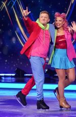 MOLLY BETH LANAGHAN at Dancing on Ice, Series 17, Episode 1 in Hertfordshire 01/12/2025