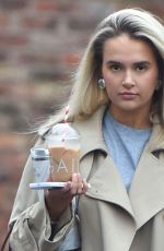 MOLLY MAE HAGUE Leaves Her Office with a Coffee from Gail