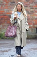 MOLLY MAE HAGUE Leaves Her Office with a Coffee from Gail
