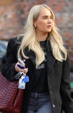 MOLLY MAE HAGUE Out and About in Altrincham 01/30/2025