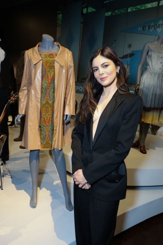 MONICA BARBARO at ASU FIDM Special Immersive Exhibit Showcasing Costume Designs from A Complete Unknown in Los Angeles 01/06/2025