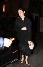 MONICA BARBARO Leaves a Dinner in Paris 01/15/2025