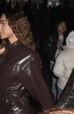 MUNROE BERGDORF Arrives at Titanique The Musical Press Night in London 01/09/2025