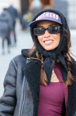 MYLEENE KLASS Arrives at Smooth Radio in London 01/11/2025