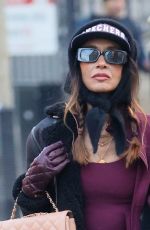 MYLEENE KLASS Arrives at Smooth Radio in London 01/11/2025