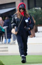 MYLEENE KLASS Leaves ITV Studios After Appearing on Loose Women 01/14/2025