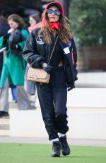 MYLEENE KLASS Leaves ITV Studios After Appearing on Loose Women 01/14/2025