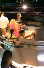 NANCY WALTON at Yacht in St. Barth 12/30/2024