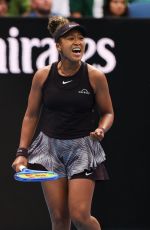 NAOMI OSAKA at Australian Open - Day 4 in Melbourne 01/15/2025