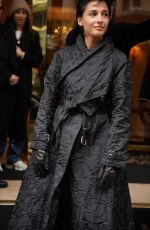 NAOMI SCOTT Leaves Her Hotel in Paris 01/26/2025