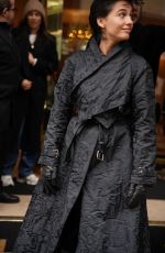 NAOMI SCOTT Leaves Her Hotel in Paris 01/26/2025
