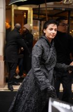 NAOMI SCOTT Leaves Her Hotel in Paris 01/26/2025