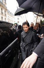 NAOMI SCOTT Leaves Her Hotel in Paris 01/26/2025
