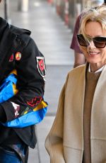 NAOMI WATTS Arrives at Los Angeles International Airport with Her Dog 01/12/2025