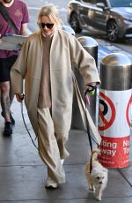 NAOMI WATTS Arrives at Los Angeles International Airport with Her Dog 01/12/2025